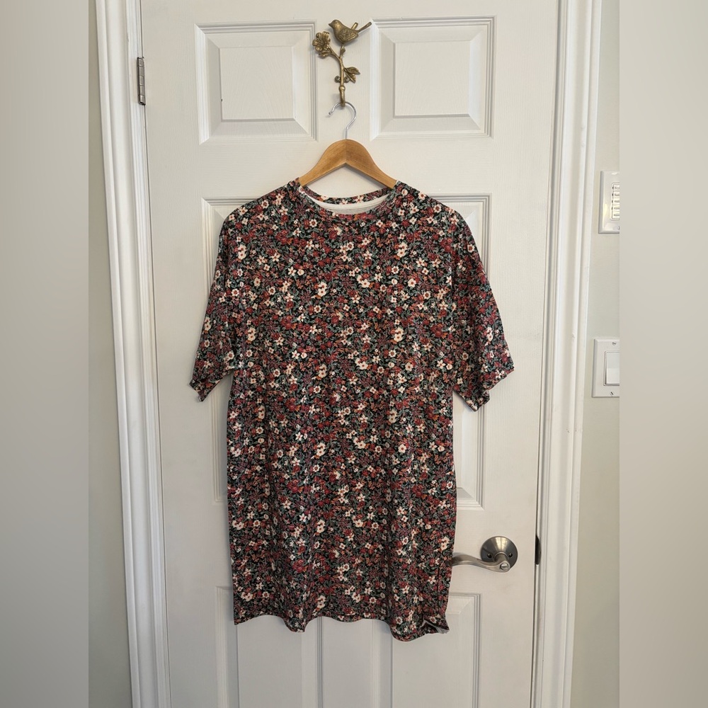 Floral Short Sleeve Dress